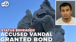 Bond set for illegal immigrant accused of beheading Iwo Jima memorial in Quantico