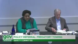 City Council Safety Committee - October 5, 2026