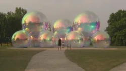 Weekend Break: 'Shimmering Summer' installation at Chicago Botanic Garden