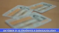 Október 31-ig érvényes a diákigazolvány