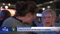 ‘One happy grandma’ reacts to Brewers winning World Series Game Three