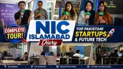 NIC Islamabad Complete Tour | Top Pakistani Startups & Future Tech 🚀 | Islamabad Diary  | Kay2 TV