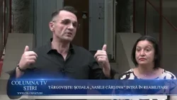 TÂRGOVIȘTE: "VASILE CÂRLOVA" MIDDLE SCHOOL UNDERGOES RENOVATION