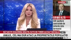 Bătaie pe shaorma gratis la inaugurarea unui fast-food din Satu Mare