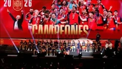 'World champions!': Spain lift trophy in World Cup victory celebration