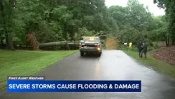 Severe storms cause flooding and damage in NC