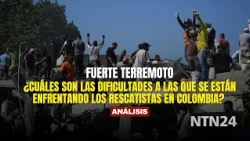 ¿Cuáles son las dificultades a las que se están enfrentando los rescatistas en Colombia?