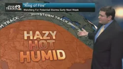 Warming up into the weekend