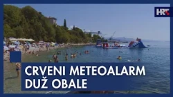 Crveni meteoalarm duž cijele obale