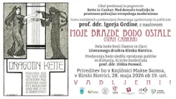 prof. ddr. Igor Grdina: Moje brazde bodo ostale, maj 2026