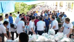 Medical mission at relief goods distribution, isinagawa ng INC sa Mahayahay Elementary School