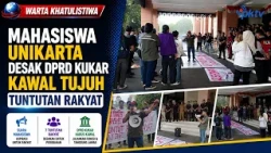 Unikarta Students Urge Kukar Regional House of Representatives to Oversee Seven Public Demands