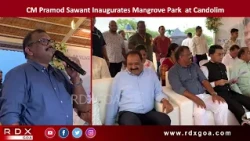 CM Pramod Sawant Inaugurates Mangrove Park at Candolim