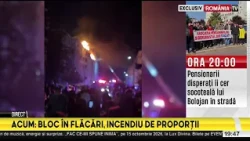 Incendiu la acoperișul unui bloc din Suceava