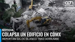 Structural collapse in Colonia Escandón paralyzes traffic on Viaducto Miguel Alemán