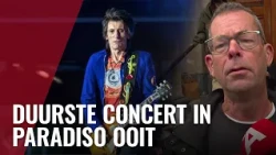 Ronnie Wood in Paradiso: Stones-fans uren in de rij