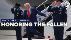 Trump honors fallen service members, warns Iran as US advances Saudi nuclear deal
