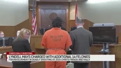 Lyndell Mays charged with 14 more felonies in Chiefs rally shooting