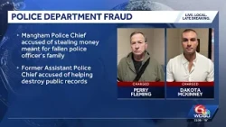 Louisiana police chief, ex-assistant chief accused of stealing funds for fallen officer's family