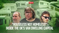 "Houseless not homeless": Inside the UK's van dwelling capital