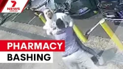Pharmacy owner bashed in late night attack | 7NEWS