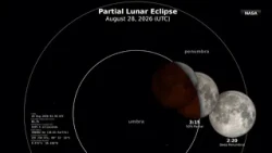 Partial lunar eclipse will be visible across much of the Americas tonight