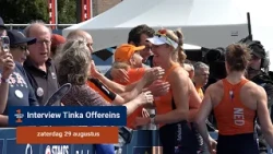 Interview with Tinka Offereins after winning bronze medal