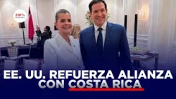 Marco Rubio reafirma alianza de Estados Unidos con Costa Rica