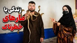 With dangerous snakes; a different lifestyle / با مارهای خطرناک؛ زندگی متفاوت در گزارش فرشته عظیمی