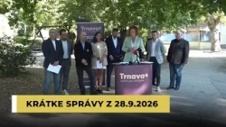 Krátke správy z 28.9.2026