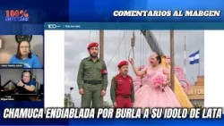 Murillo estalla endiablada por lluvia de memes contra el “Fidel de lata” instalado en Managua