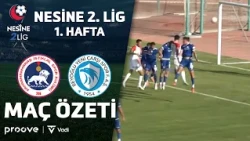 Akedaş Kahramanmaraş İstiklal vs. Beyoğlu Yeni Çarşı | Nesine 2nd League Red Group Week 1 Match H...
