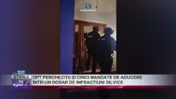 EIGHT SEARCH WARRANTS AND FIVE ARREST WARRANTS IN A FORESTRY CRIMES CASE