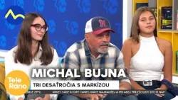 Michal Bujna s dcérami: začínal ako športový redaktor   | Teleráno + Markíza 30