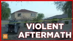 New video shows aftermath of shootout with standoff suspect in Glendale