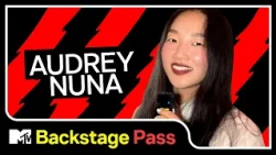 "The Trash Cans Are Beautiful" Audrey Nuna on Feeling Golden, Fashion Inspos and More! | MTV Music