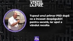 Statul la stat. Tupeul unui primar după ce a încasat despăgubiri pentru secetă: „Am plătit impozit”