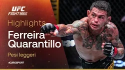 Ferreira vs Quarantillo | HIGHLIGHTS | #UFCFIGHTNIGHT