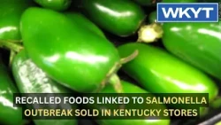 Recalled foods linked to salmonella outbreak sold in Kentucky stores