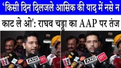 BJP नेता Raghav Chadha ने AAP पर बोला हमला, Ex Girlfriend की तरह कर रहे है व्यवहार