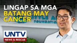 BMPI-UNTV at Little Ark Foundation, may dagdag na tulong para sa mga batang may cancer
