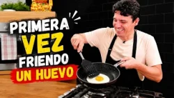 Germán Loero's first fried egg surprised everyone 😱