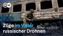 Russland verstärkt Angriffe auf ukrainisches Eisenbahnnetz