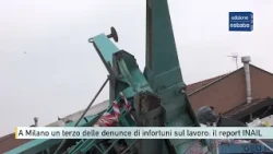 Milan: 20,000 workplace injury reports in the first six months of 2026—Lombardy data