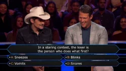 Brad Paisley & Clayton Kershaw are off to a great start, but the toughest questions are still ahead!