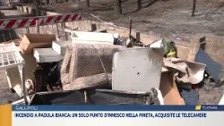 Incendio a Padula Bianca: un solo punto d’innesco nella pineta, acquisite le telecamere