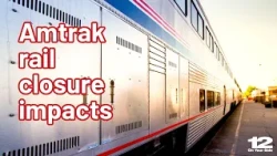 Amtrak construction project disrupts East Coast rail service