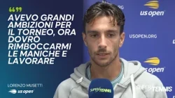 Lorenzo Musetti’s comments after his second-round loss to Dane Sweeny at the US Open