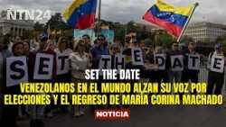 “Set the Date”: Venezuelans worldwide raise their voices for elections and the return of María Co...