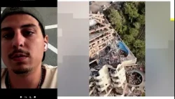 "My family spent over 48 hours moving rubble": Andrés Baptista's account from the earthquake